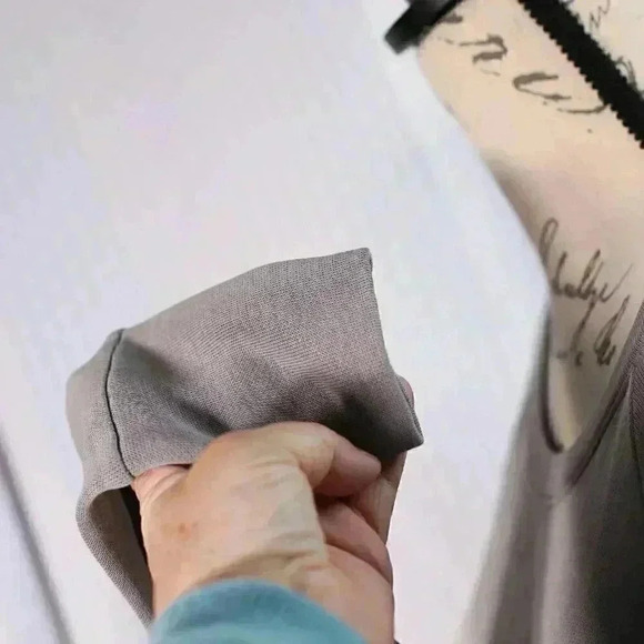 Athleta Serenity Womens Size XS Criss Cross Modal Sweatshirt Gray Pullover - Picture 5 of 13